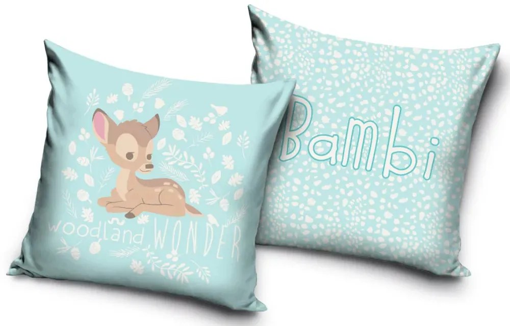 Disney Bambi párnahuzat 40x40 cm Velúr