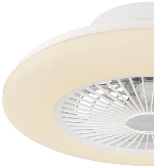 Globo 03628 - LED Dimmelhető mennyezeti lámpa ventilátorral LED/30W/230V + távirányító