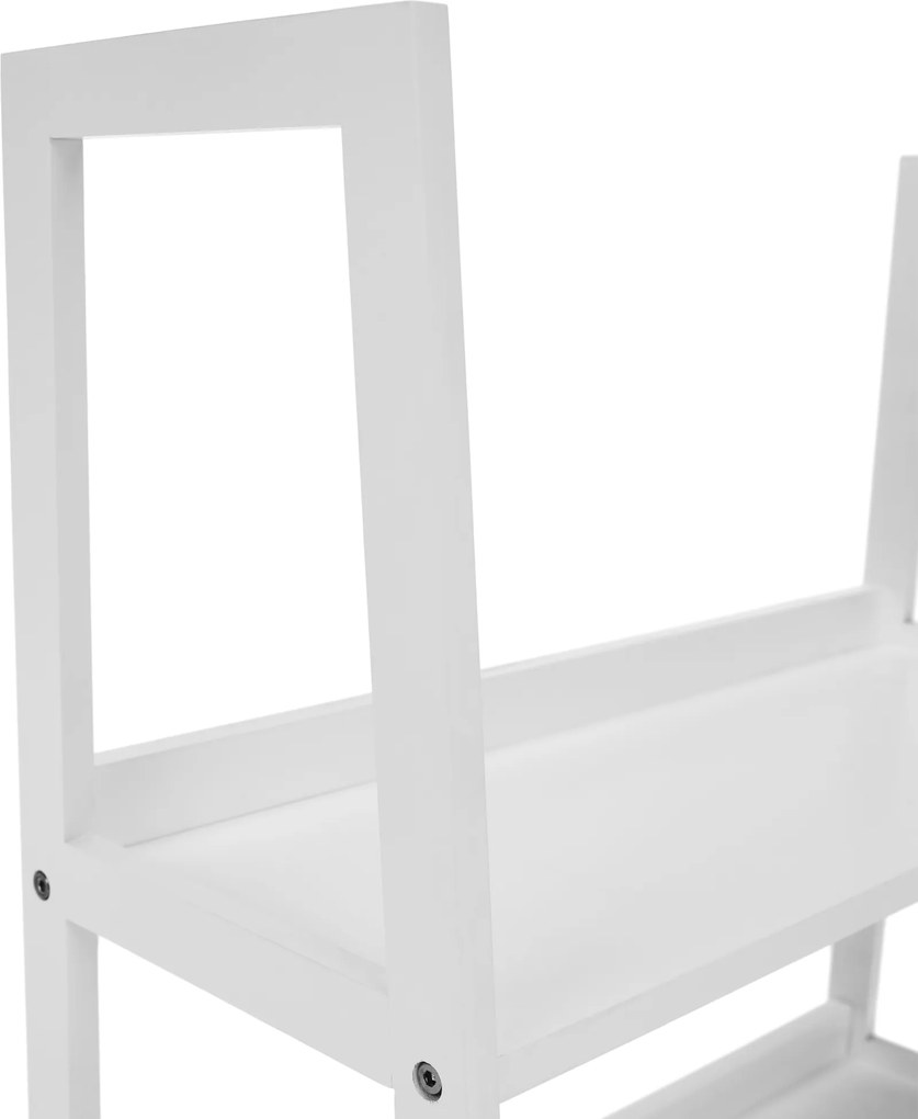 5 polcos állvány, fehér, REON TYP 3