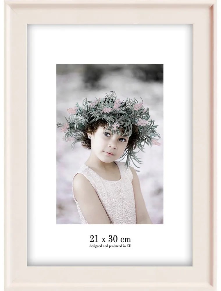 Malaga rózsaszín fali képkeret, 28 x 37 cm - Styler