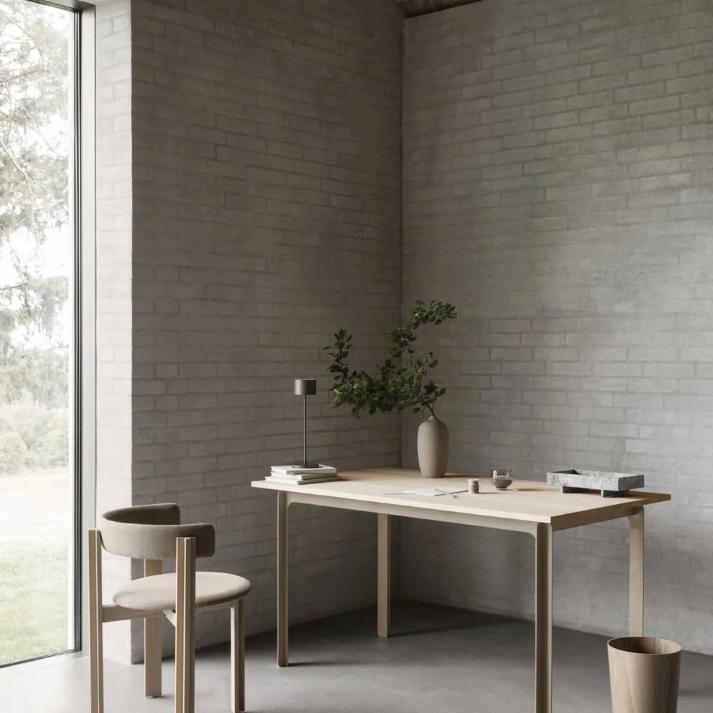 Natúr színű tölgyfa irodai szemetes 9 l WILO – Blomus