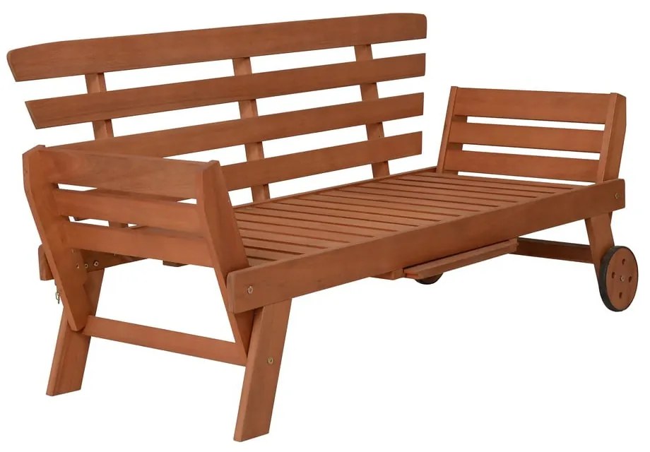 Barna tömörfa kerti pad Rincon – Garden Pleasure