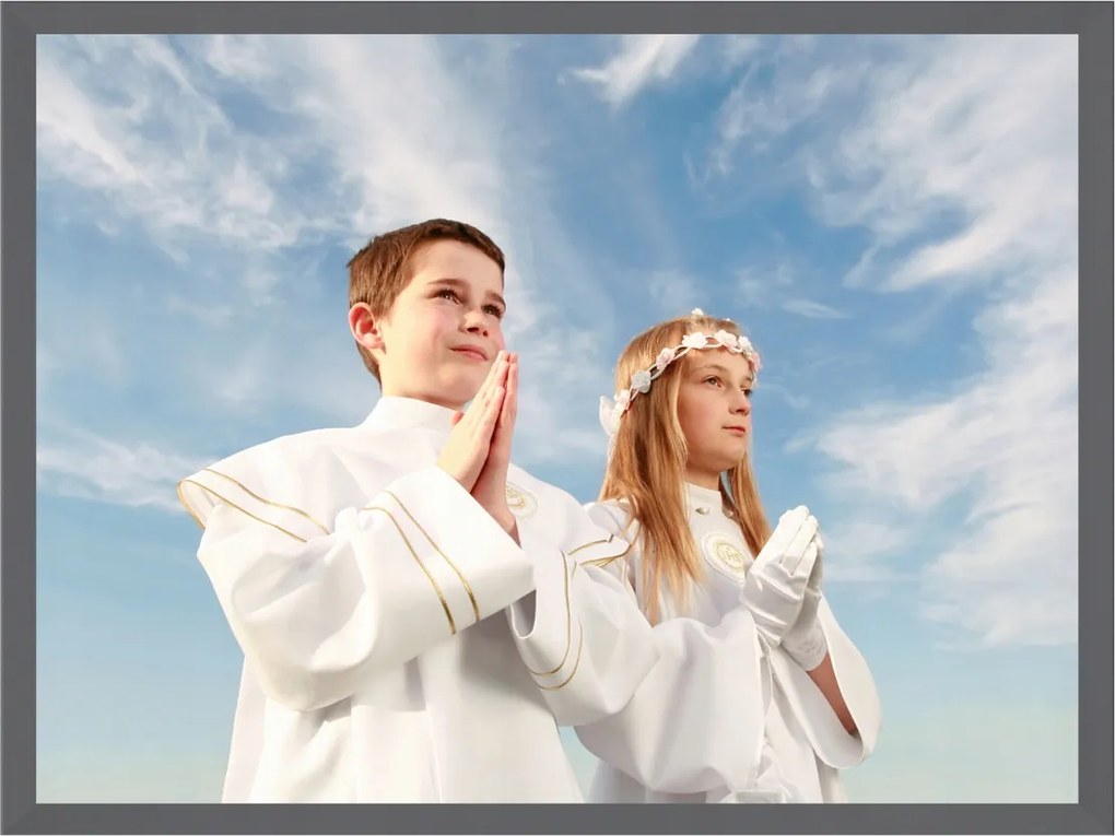 Posztervarázsló Alkalmi keret Szürke 50x40