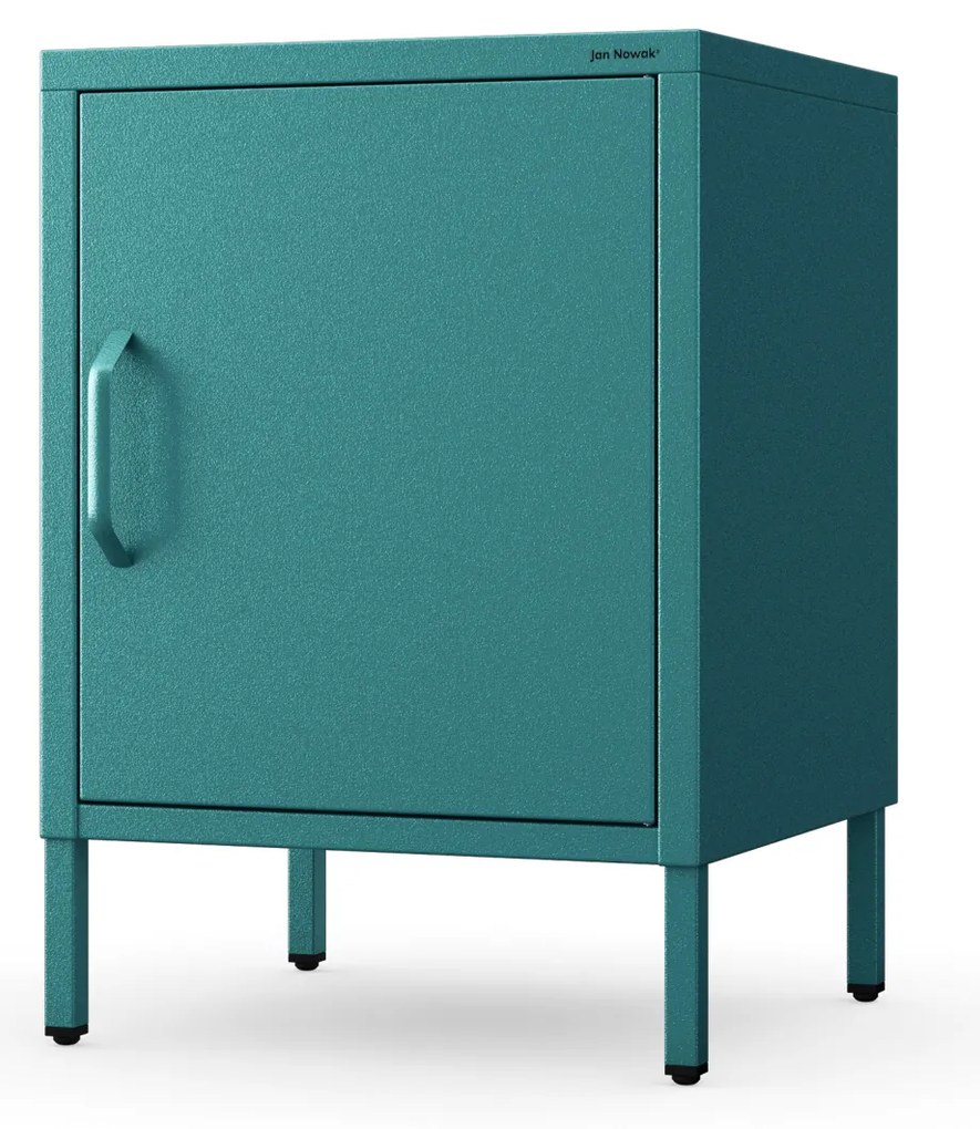 Éjjeliszekrény MIA, 424 x 595 x 400 mm, Modern: tengerszínű