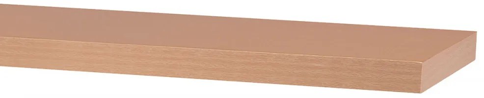 P-002 Lebegő polc 120 cm, MDF, Natúr Bükk Színben