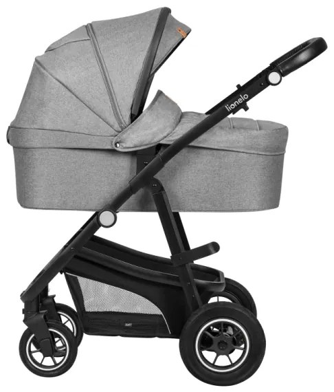 Lionelo - BIANKA 3 az 1-ben kombinált babakocsi Grey Stone
