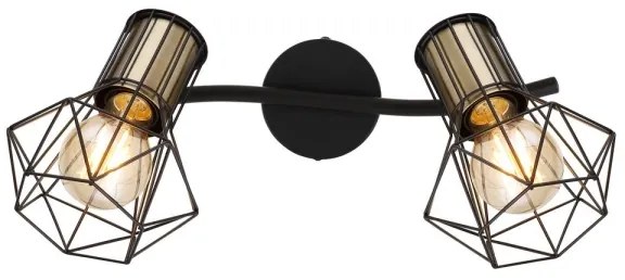 Globo 54017-2M - Spotlámpa PRISKA 2xE27/40W/230V