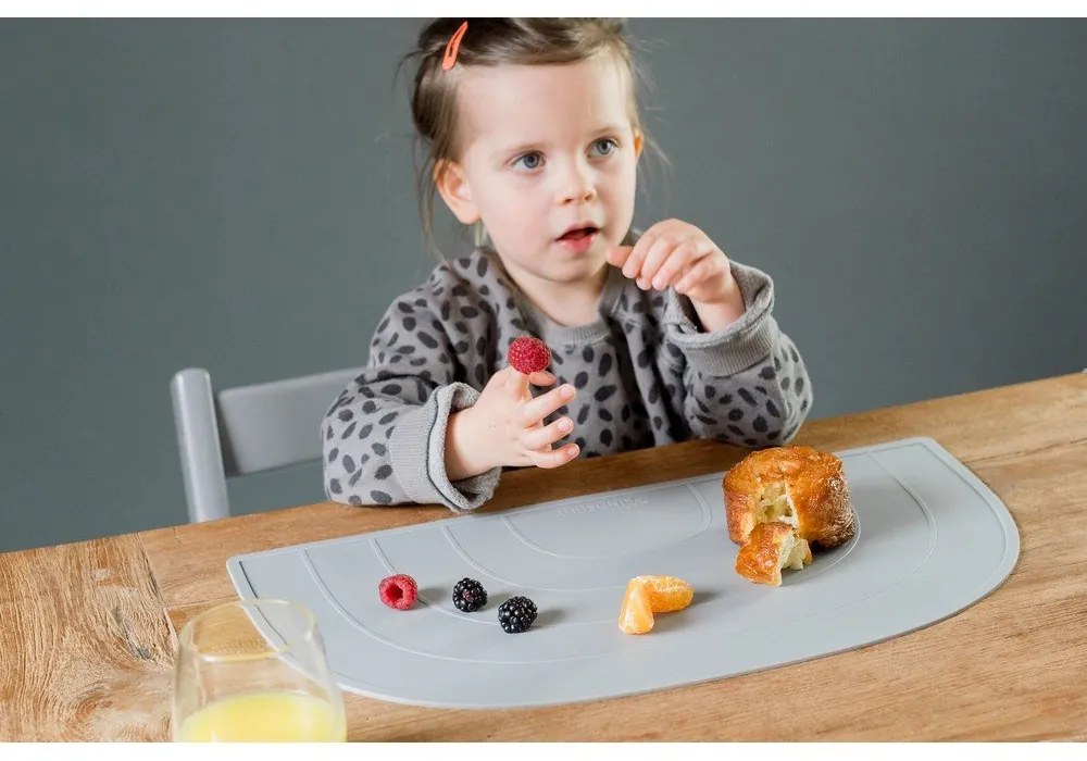 Rainbow kék szilikon tányéralátét, 47 x 26 cm - Kindsgut