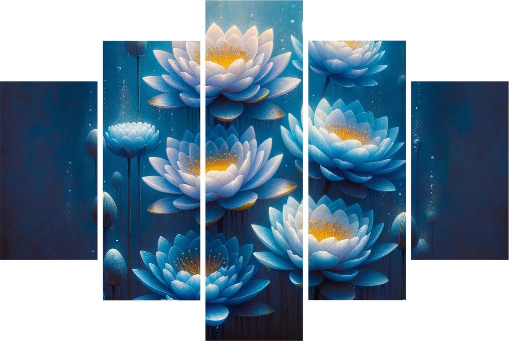 Kép - Tavirózsák a víz alatt (150x105 cm)