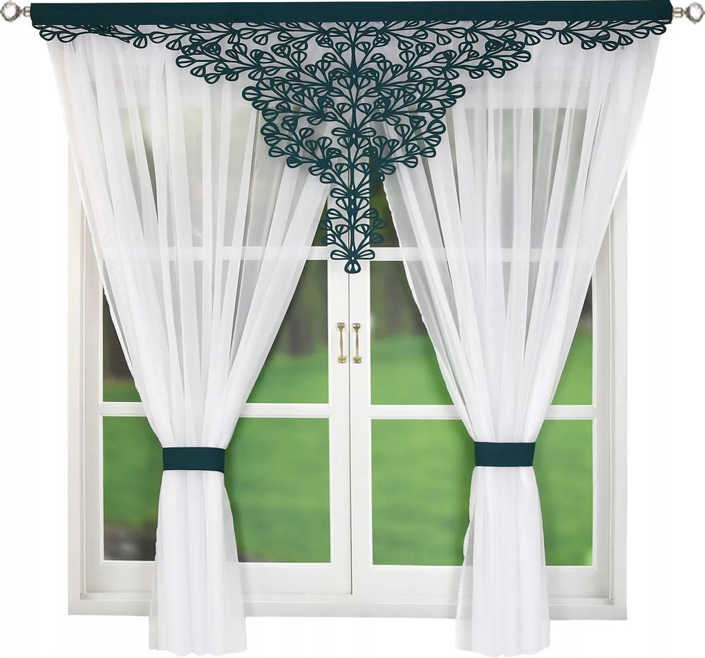 Függöny panel Hvar 400x150 Fátyol Áttört