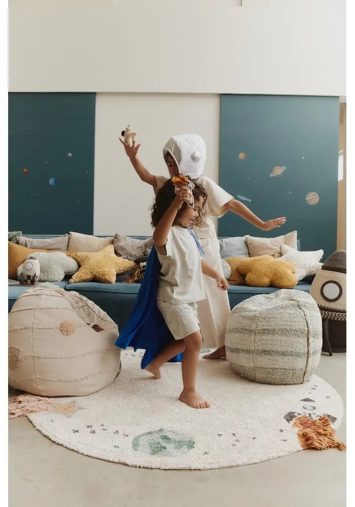 Pamut gyerek párna 54x54 cm Stella Rose – Lorena Canals