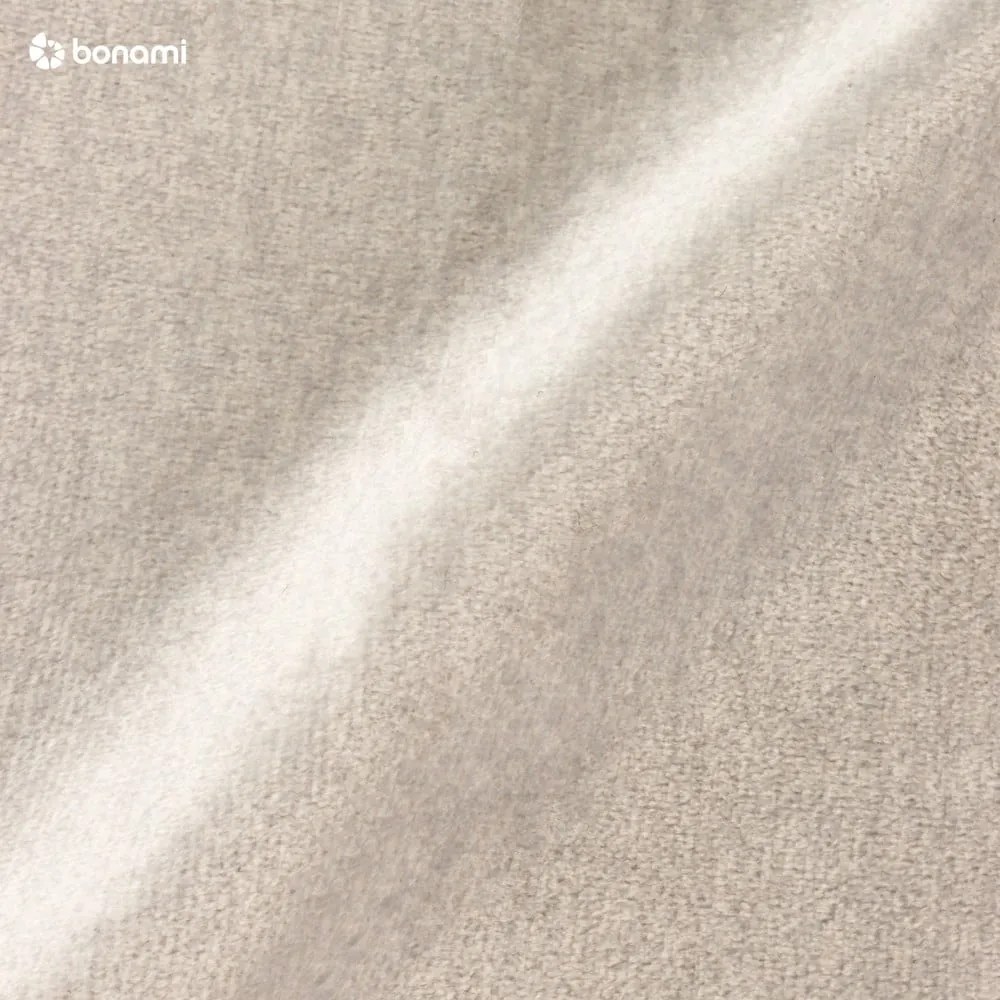 Nuage bézs kinyitható sarokkanapé bársonyhuzattal, bal oldali - Windsor &amp; Co Sofas