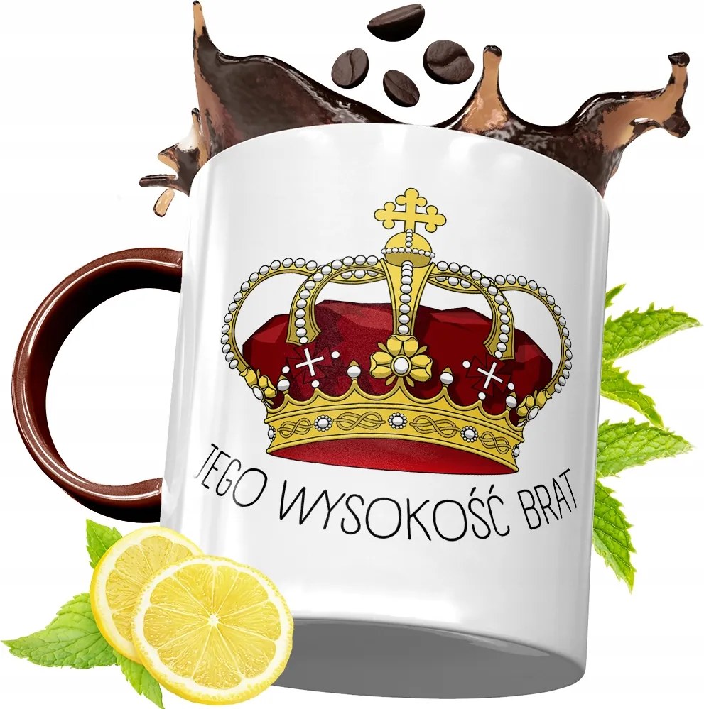 Bordó Bögre Testvérnek Születésnapra Ajándék fényképes nyomattal