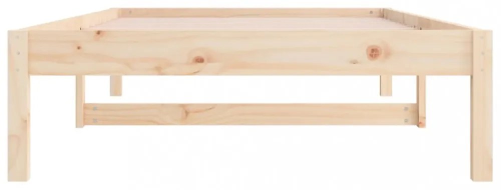 tömör fenyőfa kanapéágy 90 x 190 cm (Single)