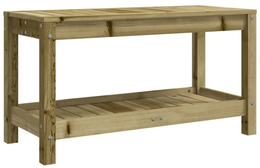 impregnált fenyőfa kerti pad 82,5x35x45 cm
