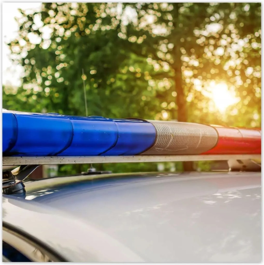 Poszterek 30x30 Rendőrautó