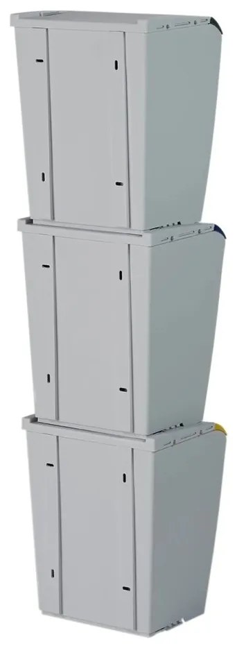 Denox Ekosystem Szelektív hulladékgyűjtő szemetes25 l, zöld - üveg