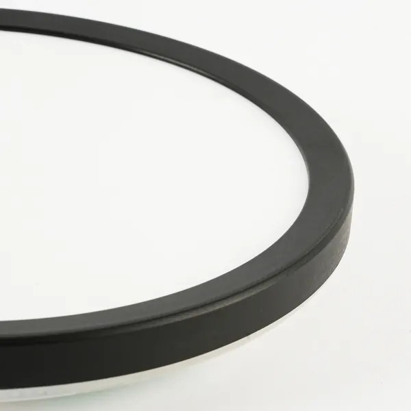 Brilagi - LED Fürdőszobai lámpa ULTRA SLIM LED/24W/230V átm. 42 cm fekete IP54