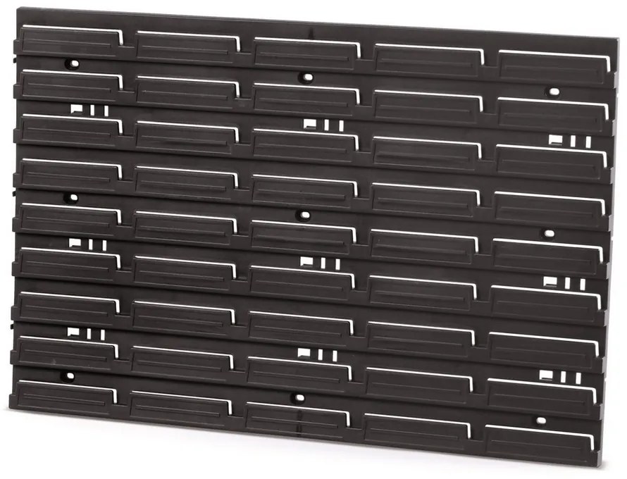 Szerelőpanel 57,6 x 1,8 x 39 cm, fekete