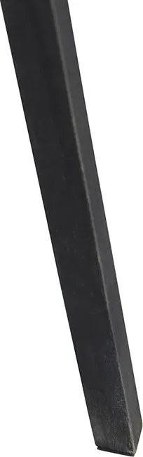 Állólámpa állvány fekete szürke árnyékolóval 50 cm - Tripod Classic