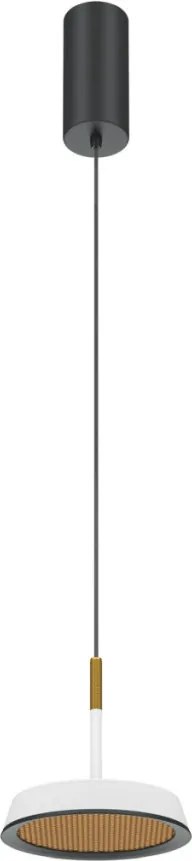 MAYTONI MOD041PL-L15WG3K EI Modern Led Függesztett Lámpa Fehér, Arany LED IP20