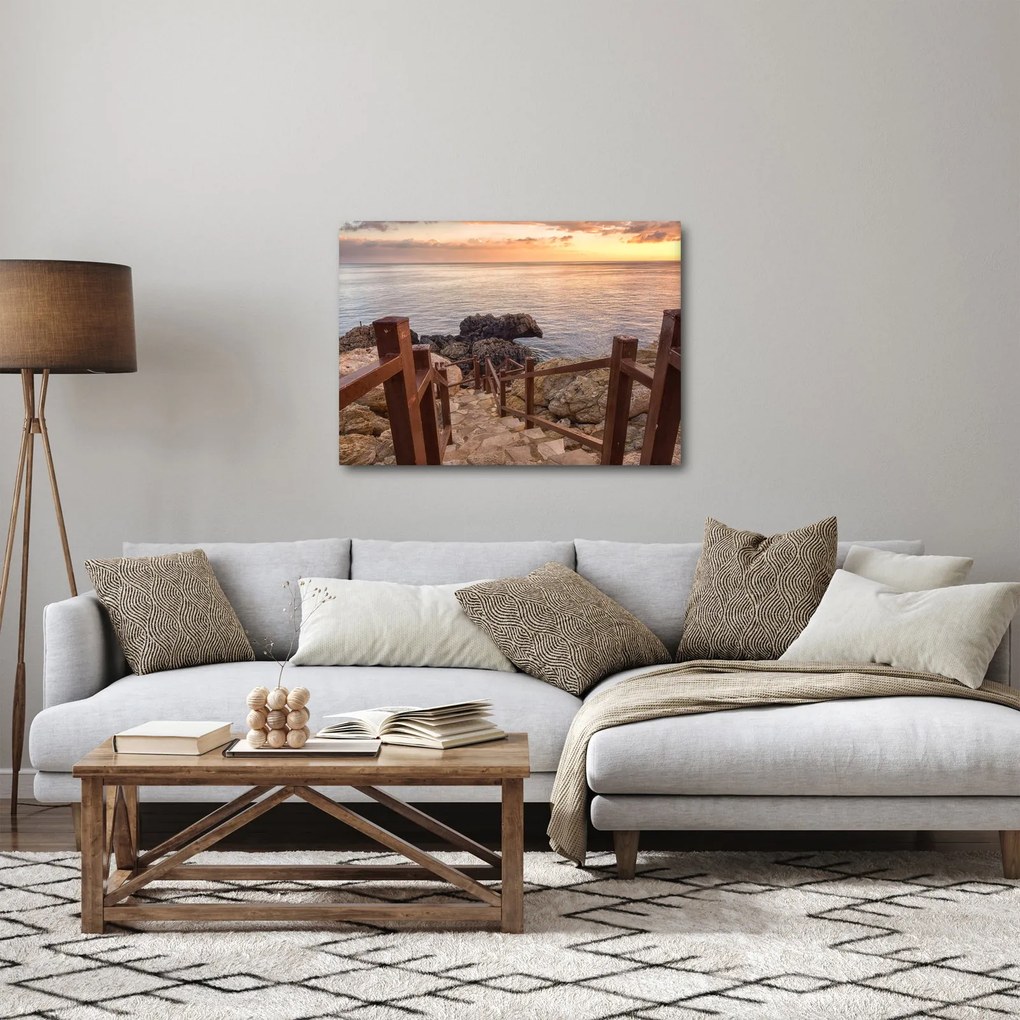 Kép - Ereszkedés a tengerhez (70x50 cm)