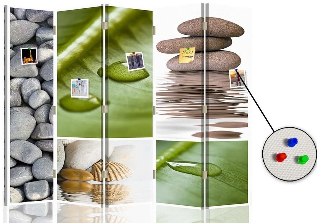 Gario Paraván A zen különbözo arcai Méret: 180 x 170 cm, Kivitelezés: Forgó paraván 360°