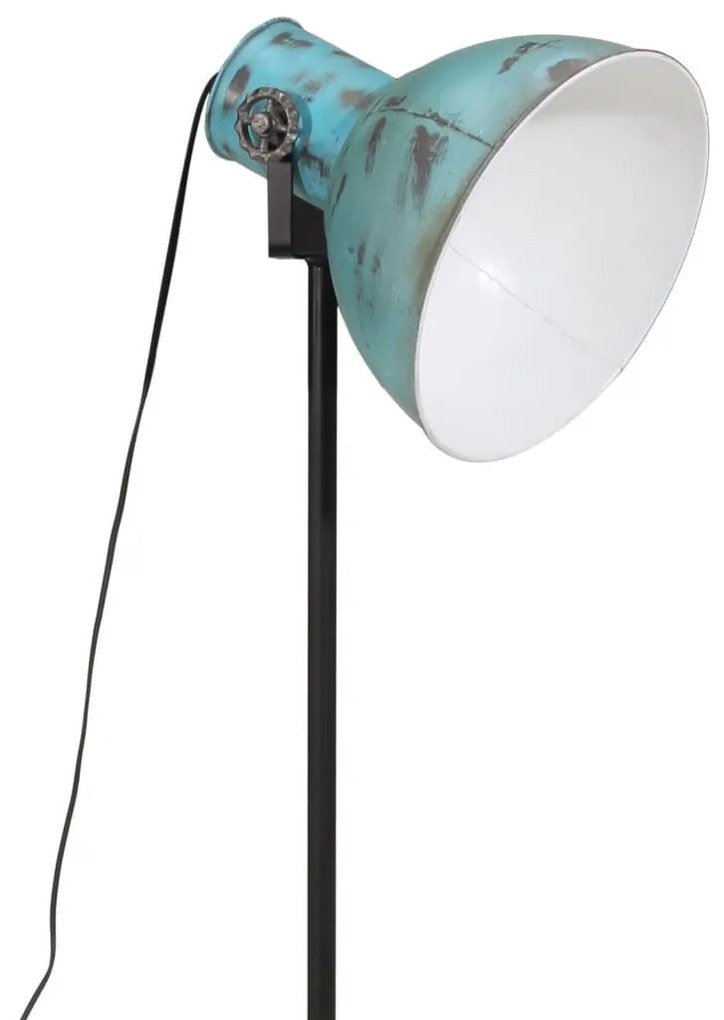 kopott kék állólámpa 25 W 61x61x90/150 cm E27