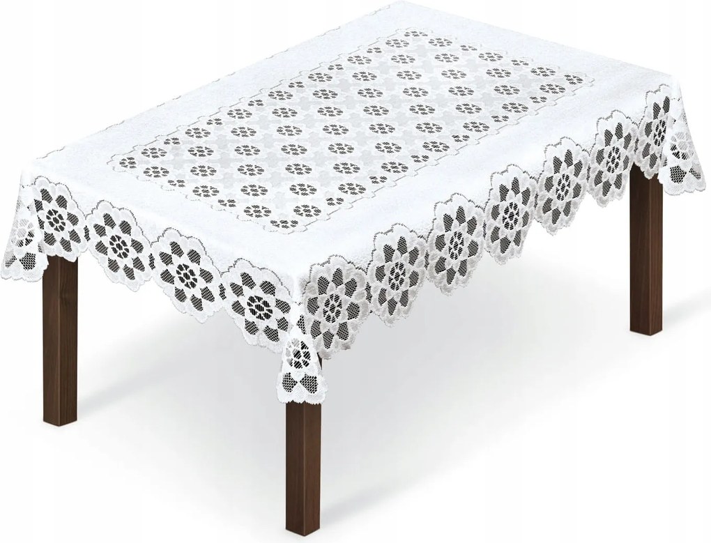 Mg 254920 Abrosz jacquard futófelület 120x160 téglalap Fehér