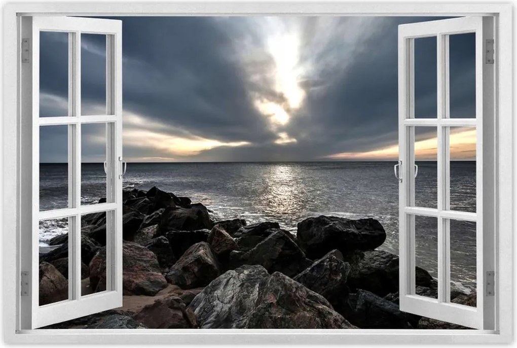 Poszterek 120x80 Kilátás a tengerre