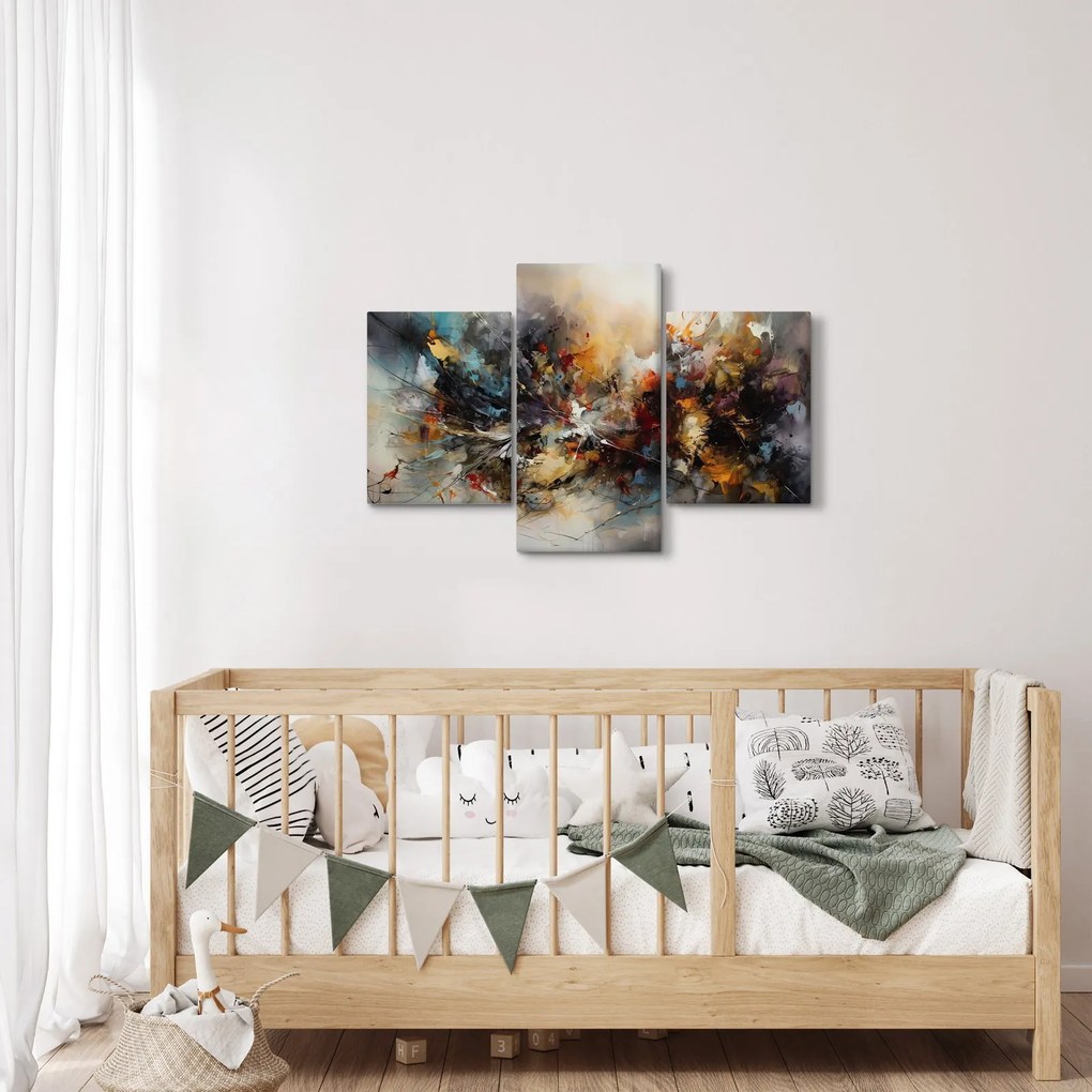 Kép - Absztrakt grafika (90x60 cm)