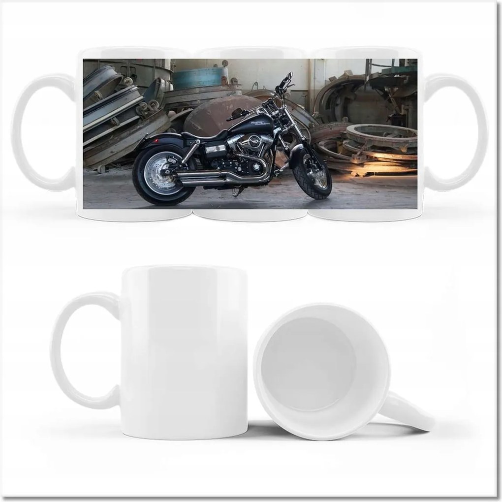 Harley Davidson fényképes bögre