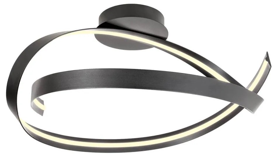 Redo 01-3614 - LED dimmelhető mennyezeti lámpa IMPULS LED/34W/230V, fekete