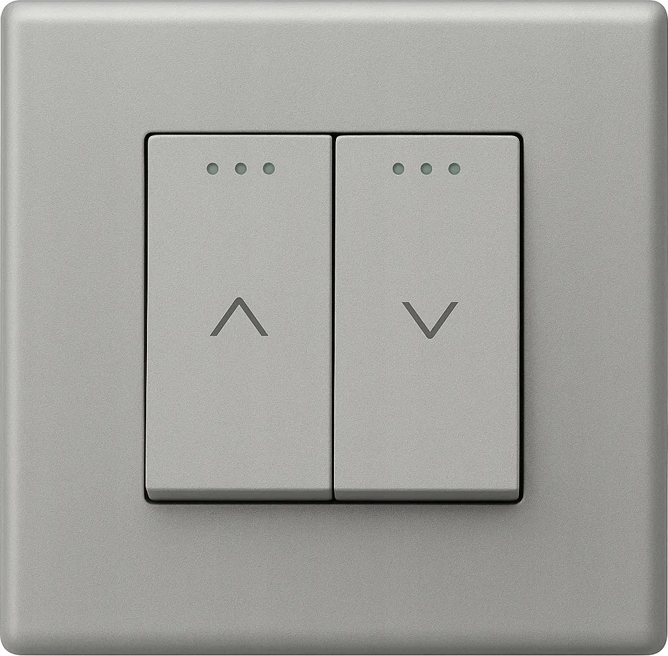 Kapcsoló Mechanikus Kapcsoló Műanyag Keret Redőnyökhöz Ezüst Szürke