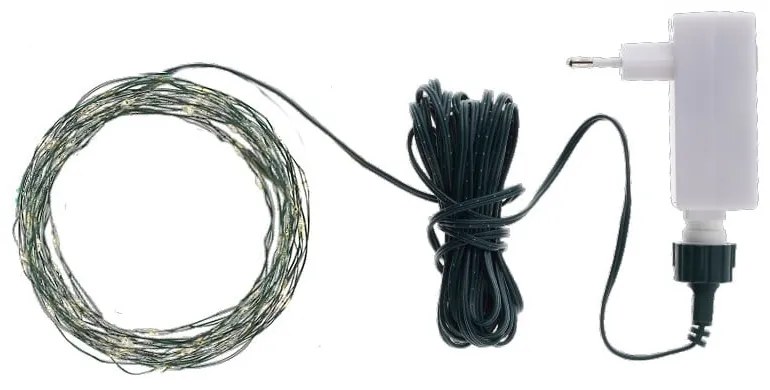 Fényfüzér, izzók száma 160 db-os hosszúság 16 m Knirke – Sirius