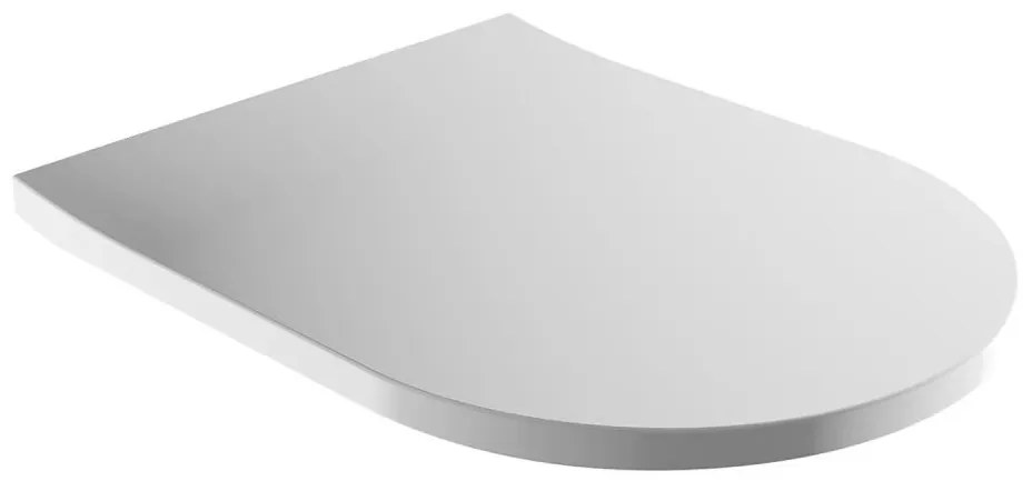 OMNIRES TAMPADEBP - WC-ülőke SoftClose TAMPA duroplast/fényes fehér