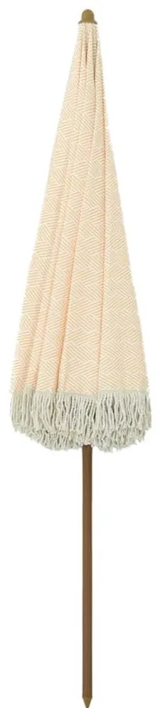Napernyő Sárga és Fehér Ø 205 x 209 cm Acél