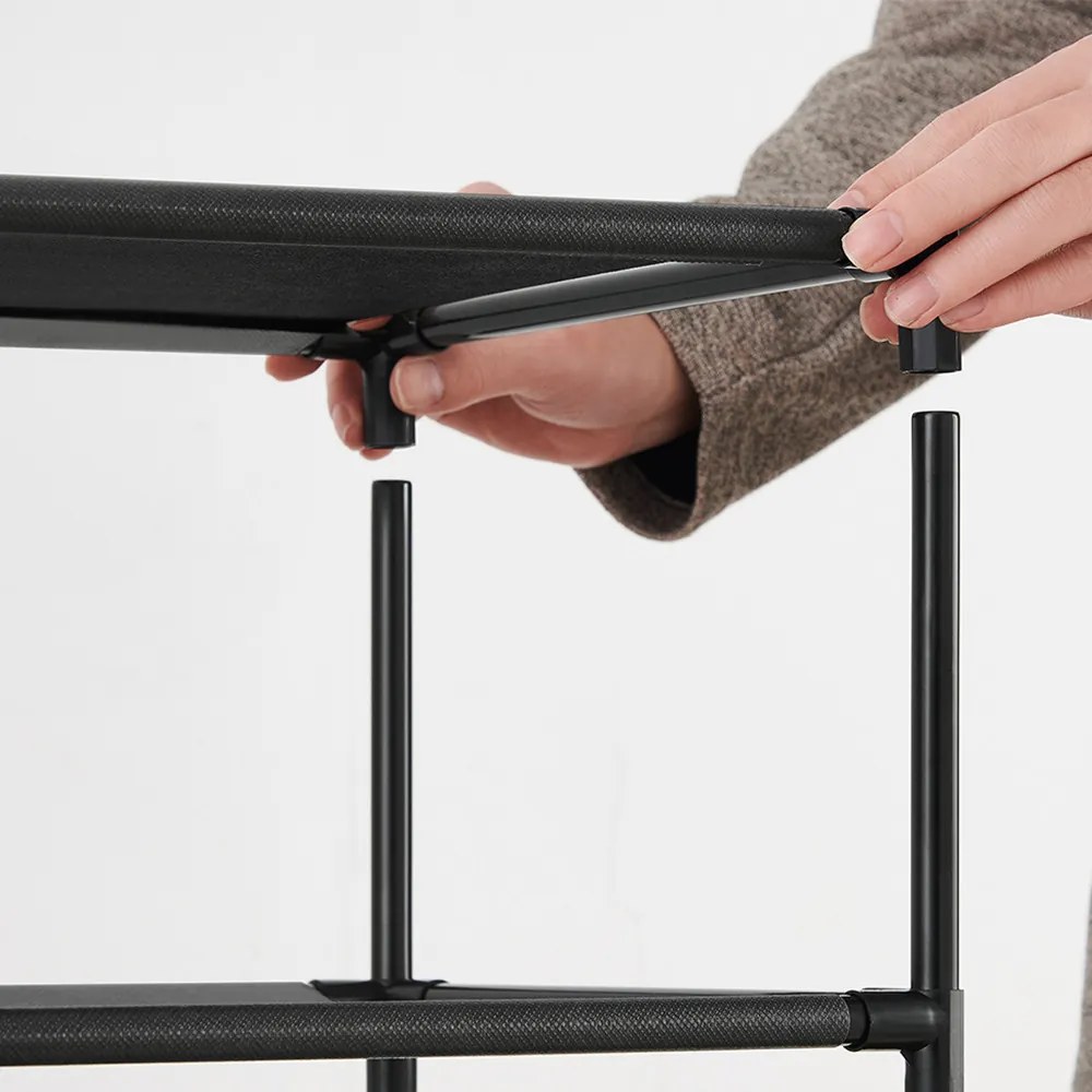 10 szintes cipőtároló 33x33x173cm