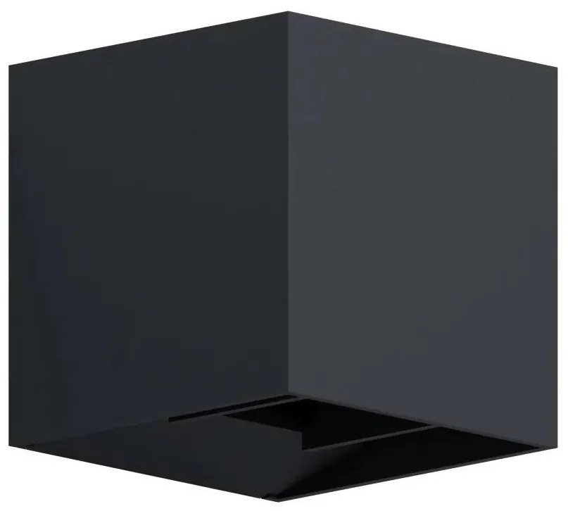 Eglo 74024 - LED Kültéri fali lámpa BARCAROLA LED/4,5W/230V IP44 fekete