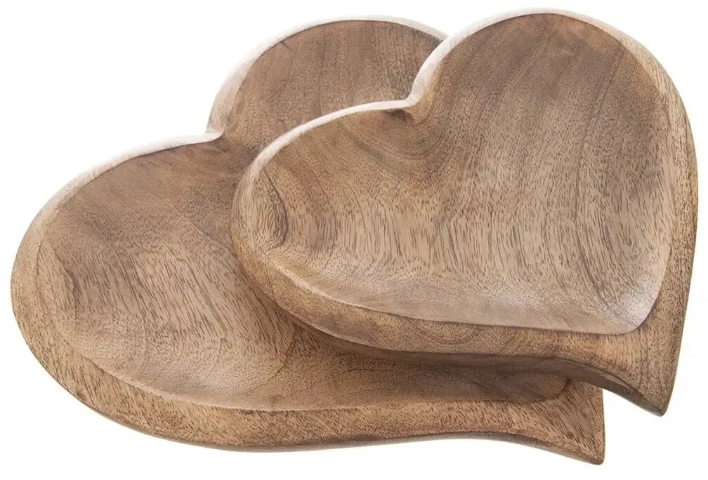 Orion Mango Heart fa tálca 20 x 20 cm, S