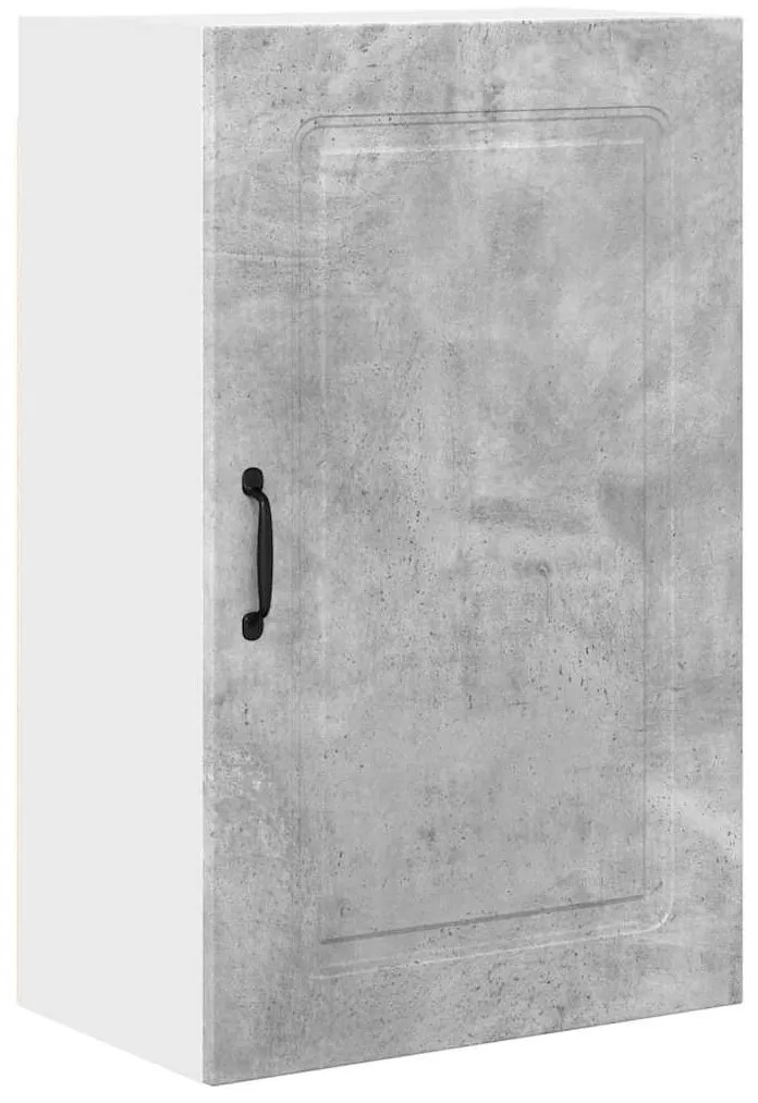 Fali konyhaszekrény Beton Szürke 50 x 31 x 80 cm Faanyag