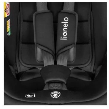 Lionelo BASTIAAN i-Size autósülés 40-150 cm fekete
