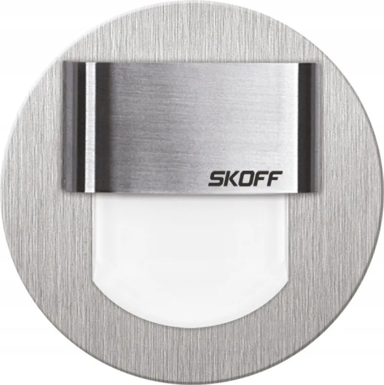 Led lámpatest Rueda-k inox/piros Skoff