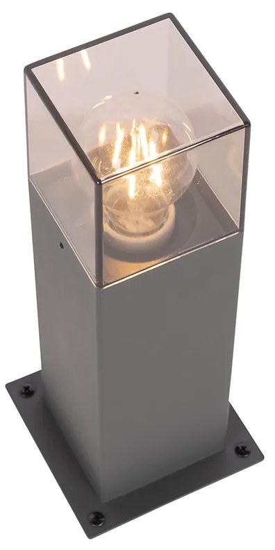 Modern kültéri állólámpa 30 cm sötétszürke IP44 - Denmark