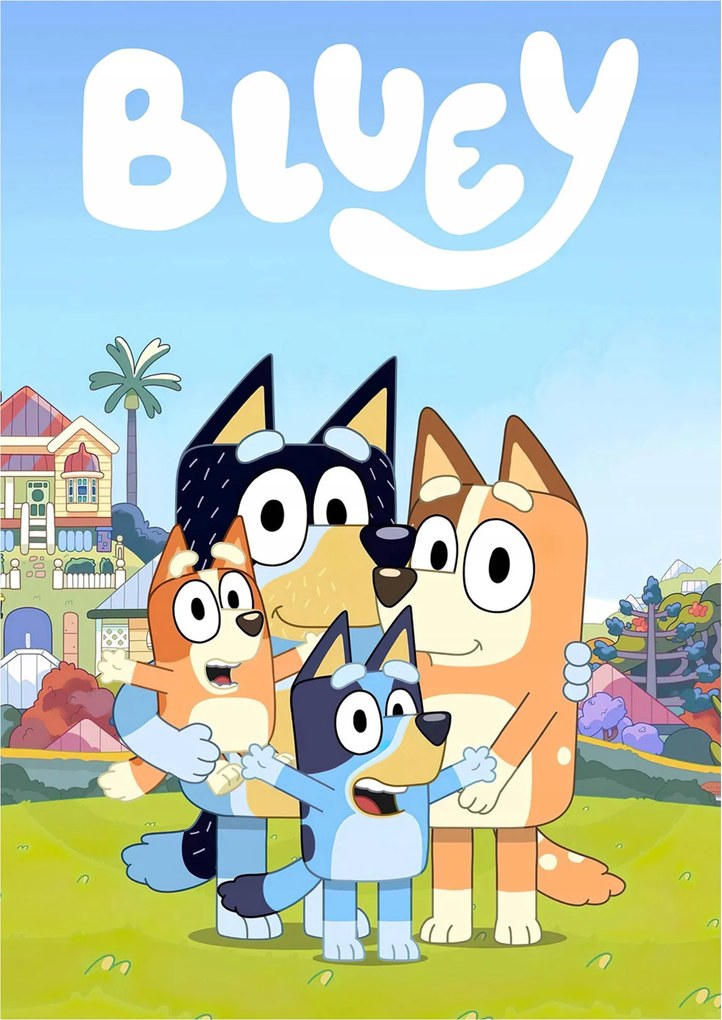 Bluey Animációs sorozat poszter