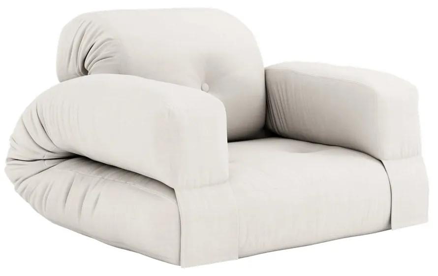 Hippo Natural világosbézs kinyitható fotel - Karup Design