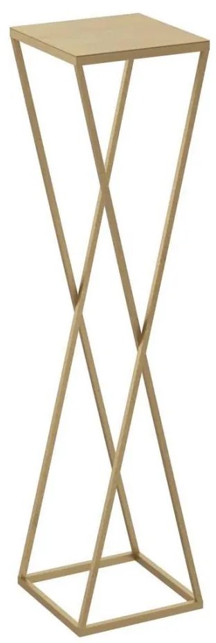 Luminex Virágállvány 100x24 cm arany színben LU0432