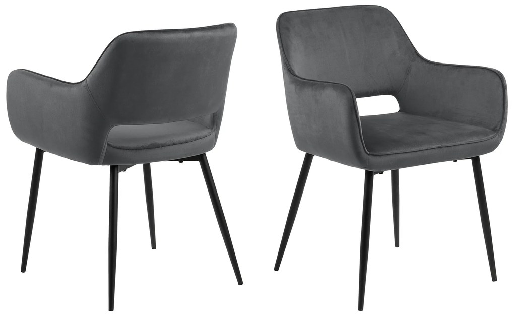 MAZZONI EXPORT LORA Szürke (Dublin 40 szövet) - MODERN KARFÁS SZÉK