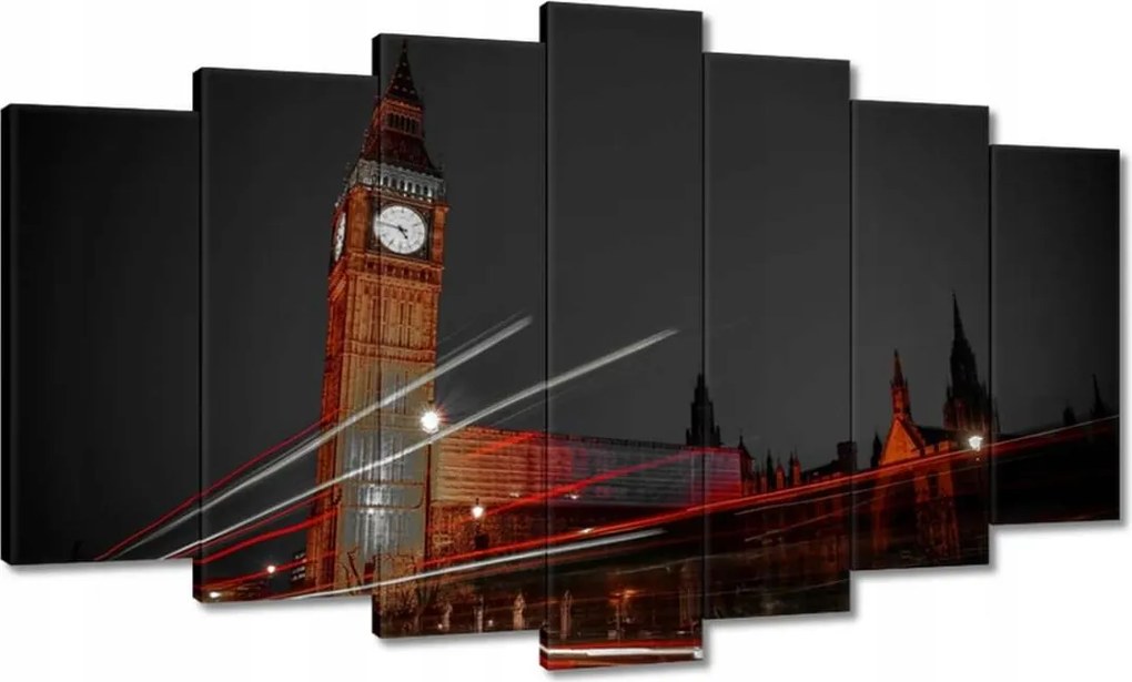 Festmények 140x80 Fények a Big Bennél