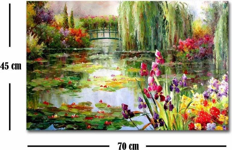 FAMOUSART-116 vászonkép, 45 x 70 cm